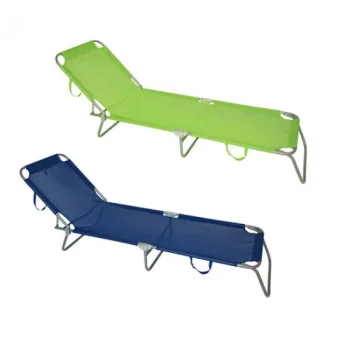 Baštenska ležaljka sklopiva - zelena 712000 Baštenska ležaljka sklopiva - zelena 712000